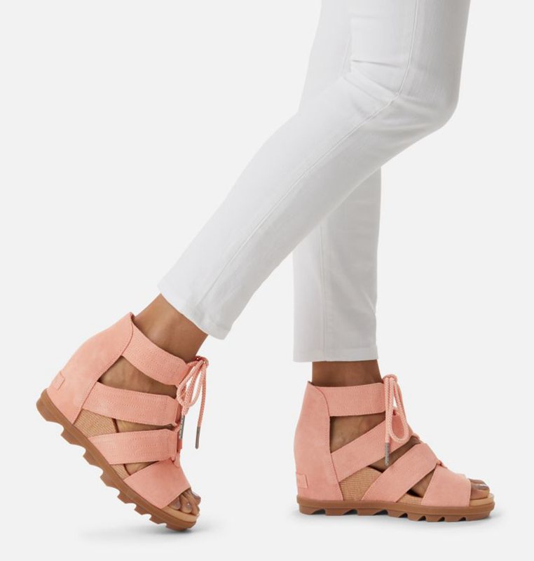 Sorel Kadın Joanie™ Ii Lace Wedge - Sandalet Pembe - 268-GAIOJK